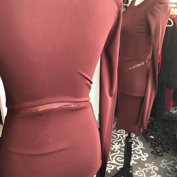 Alexander Wang Chocolate Mini Dress S - Picture 5 of 6